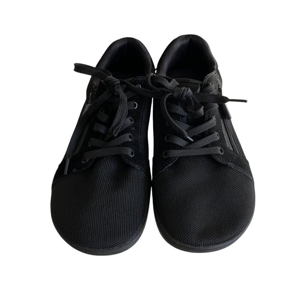 Skaso Black Wide Toe Barefoot Walking Shoes Mens Size 41